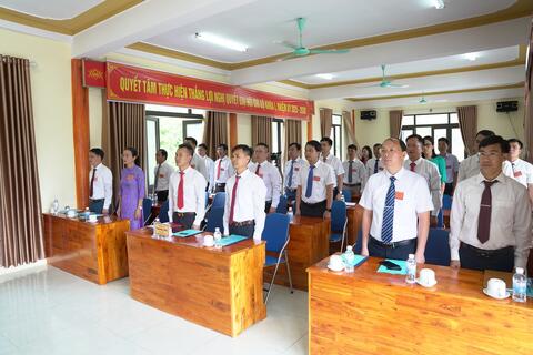 Đại hội Chi bộ UBND xã Nậm Sỏ lần thứ I, nhiệm kỳ 2025-2030