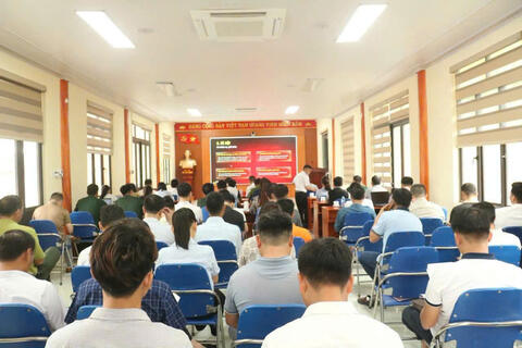 XÃ NẬM SỎ: THAM DỰ HỘI NGHỊ TOÀN QUỐC NGHIÊN CỨU, HỌC TẬP, QUÁN TRIỆT VÀ TRIỂN KHAI THỰC HIỆN NGHỊ QUYẾT HỘI NGHỊ LẦN THỨ BA, BAN CHẤP HÀNH TRUNG ƯƠNG ĐẢNG KHOÁ XIV