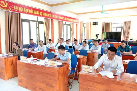 UBND XÃ NẬM SỎ TỔ CHỨC LỄ CÔNG BỐ QUYẾT ĐỊNH VỀ CÔNG TÁC CÁN BỘ