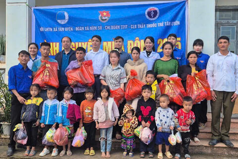 TÌNH NGUYỆN MÙA ĐÔNG 2025 - XÃ NẬM SỎ