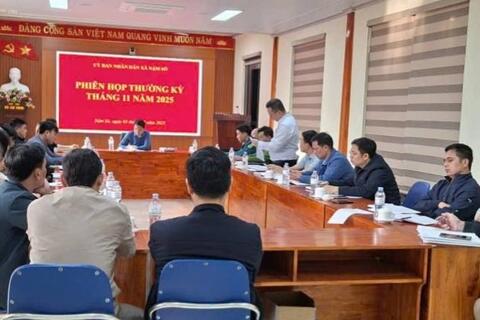 💥💥💥 UBND XÃ NẬM SỎ – PHIÊN HỌP THƯỜNG KỲ THÁNG 11/2025