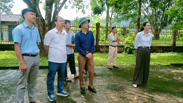 LÃNH ĐẠO UBND XÃ NẬM SỎ KIỂM TRA TÌNH HÌNH SẢN XUẤT NÔNG, LÂM NGHIỆP VÀ CÔNG TÁC CHUẨN BỊ NĂM HỌC MỚI 2026 – 2027