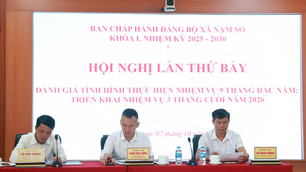 HỘI NGHỊ LẦN THỨ BẢY BCH ĐẢNG BỘ XÃ KHÓA I, NHIỆM KỲ 2025- 2030