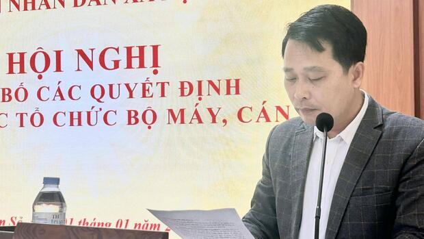 XÃ NẬM SỎ TỔ CHỨC HỘI NGHỊ CÔNG BỐ QUYẾT ĐỊNH THÀNH LẬP TRUNG TÂM DỊCH VỤ TỔNG HỢP XÃ NẬM SỎ